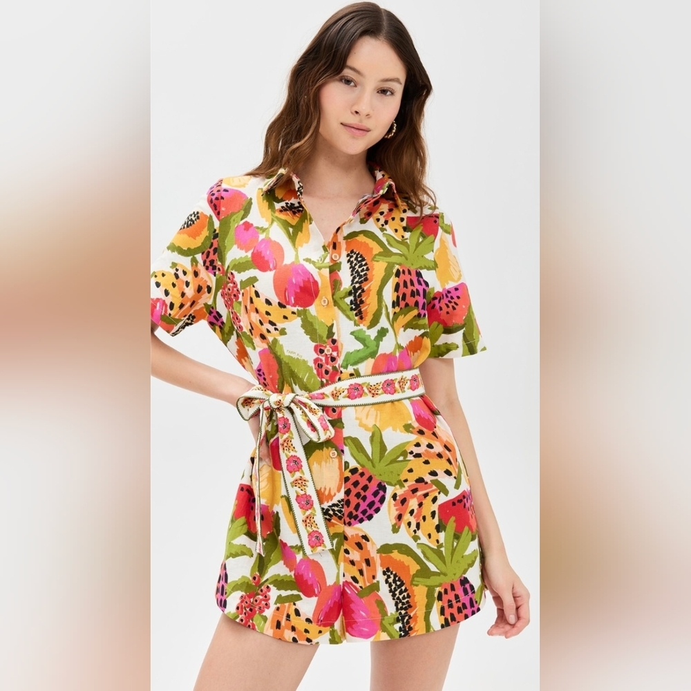 NWT FARM RioFruits Paradise Romper sz Large
